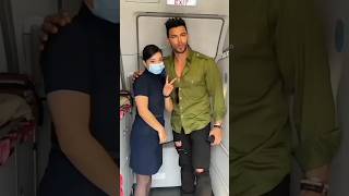 Sahil khan airport airhostess fans selfie⭕ne life #shorts #shortvideo #sahilkhan #fitness #lionbook