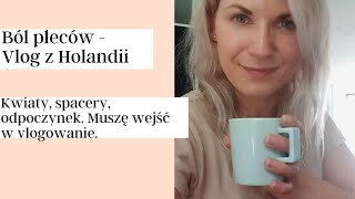 Ból pleców, wybór farby do malowania..etc... Vlog Holandia.