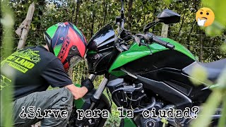 DOMINAR 400 UG sirve para moto de diario🤔?   #testdrive #dominar400