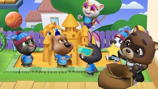 TOM ANS FRIENDS CATCH ROY RAKOON AND ENJOY EPISODE 78 #mytalkingtomfriends #talkingtom