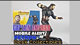 Diecast Captain America Mobile Alert Desk Figure from Petron - Unboxing and Short Review