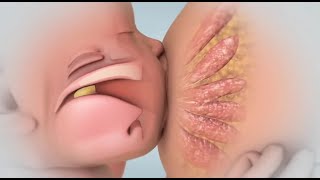 Initiation of breastfeeding 🤱Correct attachement 👶 breastfeeding 3D Animation|