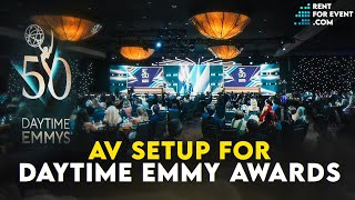 Setting the Stage: AV Setup for the 50th Daytime Emmys by Rent For Event