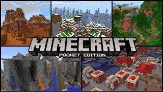 Minecraft PE - Top 5 Best Minecraft Seeds!