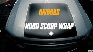 Hood Scoop Wrap for R1T / R1S - Install Guide - RIVBROS