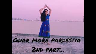 #kalank #madhuridixit #aliabhatt #shreyaghosal GHAR MORE PARDESIYA PART 2||DANCE COVER||2019||