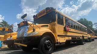 Back Seat Ride on a 2008 ICCE School bus