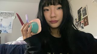 Doing ur fast winter makeup-asmr❄️