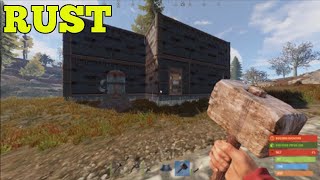 CREATING A IMPENETRABLE BASE NEAR THE OUTPOST - RUST GAMEPLAY