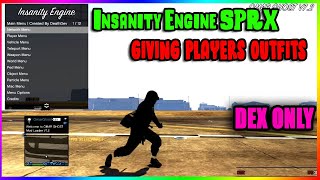 (PS3/GTA 5) Showcase Menu Insanity Engine SPRX (Changing players Outfits