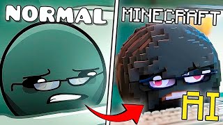 Lobotomy but AI MINECRAFT Version - Geometry Dash Level Meme