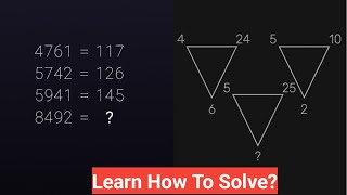 Maths Reasoning Question | Find The Missing Number | Learn How To Solve | Maths Puzzle