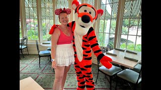 Character dinner at Disney's 'The Crystal Palace' Rrestaurant in Magic Kingdom | JULY 2024