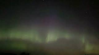 Realtime Aurora Borealis - Northern Lights Curtains Filmed with iPhone