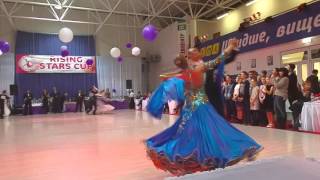 Rising stars cup 2015. Хмельницкий.Медленный вальс.