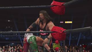 WWE 2K24 KEVIN NASH VS REY MYSTERIO JR