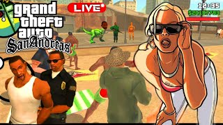 Live 🔴 Grand Theft Auto : San Andreas | GTA : San Andreas Gameplay | #gta