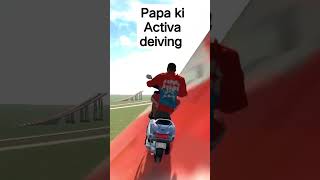 papa ki pari se pach kar rhna pade ga nhi hum boys ke uddade Varna #indian #bike #driving #3d #viral