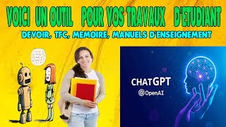 Chat GPT, un allié incontournable pour réussir vos devoirs et travaux universitaires