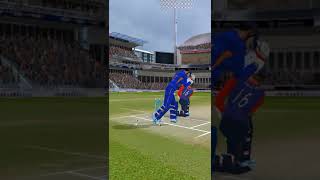 clean bowled in real cricket 22#shorts #rc22gameplay #ytshorts