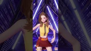 Life Makeover game ＜以闪亮之名＞- Hot Gaze (cool chic ver.) dynamic pose outfit mix