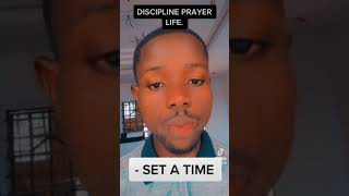 Discipline Prayer Life #prayer #pray #revival #christian