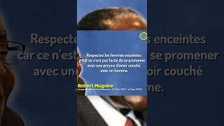 Pensée SAGE de ROBERT MUGABE #shorts #citations #quotes #independence #liberté