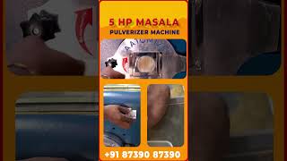 5 Hp Automatic Masala Pulverizer Machine | Haldi | Chilli | Dry Masala Grinder | Dhaniya