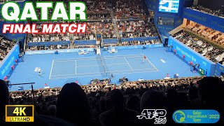 ExxonMobil Open 2023 FINAL | QATAR 4K UHD 60fps #qatar #doha #tennis