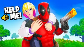 I Stream Sniped As DEADPOOL... To PROTECT GWENPOOL in Fortnite!