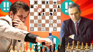 Renowed Magnus carlsen vs Garry Kasparov 74