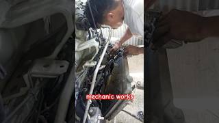 mechanic works #trending #skillfull #automobile #satisfying #viral #elastic