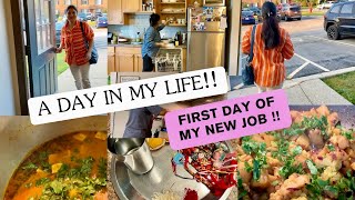 A Super Busy DAY In LIFE/MY first DAY AT JOB/Indian Mom Vlogger Morning to Night Routine USA/H4 wife