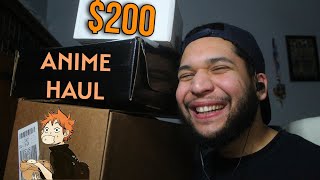 $200 ANIME HAUL!!! (Funimation, Crunchyroll, Anime Mystery Box)