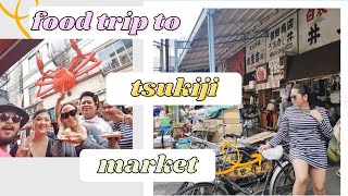 TOKYO VLOG: Tsukiji Market Food Trip