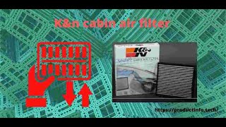 How to clean k&n cabin air filter completely within 30 minutes