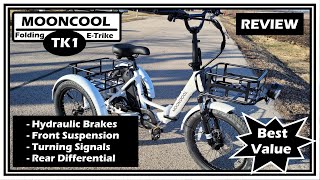 MoonCool TK1 Foldable E-Trike **Review**