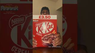 Cereal First or Milk First ? 😮 |#shorts #foodshorts #milk #cereal #cereals #kitkat #ukvlog #uk #fun