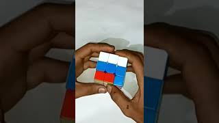 🇷🇺🇷🇺🇷🇺Russia Flag on Rubik's cube pattern 🇷🇺🇷🇺🇷🇺 #short