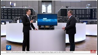 🎓 Interview mit der Tagesschau24 live von der Frankfurter Börse