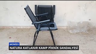 MONİEV NATURA KATLANIR KAMP PİKNİK SANDALYESİ