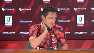 CHIESA, CONFERENZA STAMPA post COPPA ITALIA: "Atalanta era favorita? Si ma abbiamo vinto noi"