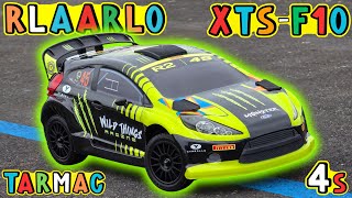 Crazy Fast on 4s!!! RLAARLO XTS-F10 V3 Rally Car Overview & Speed Test - Velodrome FPV