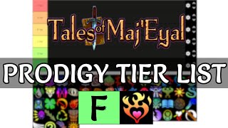 Tales of Maj'Eyal - Prodigy Tier List