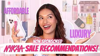 My *NONSPONSORED* Nykaa SALE Recommendations! What to BUY & What to NOT? Affordable + Luxury!