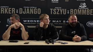 Nikita Tszyu vs Ben Bommber & George Rose - Post fight press conference