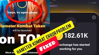 hamster kombat request error and  network error problem solved