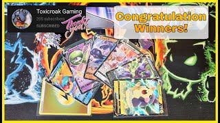 Giveaway Winners for our Marnie Box Goodies by Toxicroak Gaming!