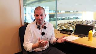 Ed, interpreter at the European Parliament