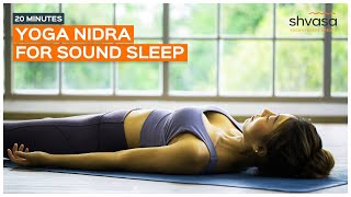 20 Minutes Yoga Nidra For Sound Sleep